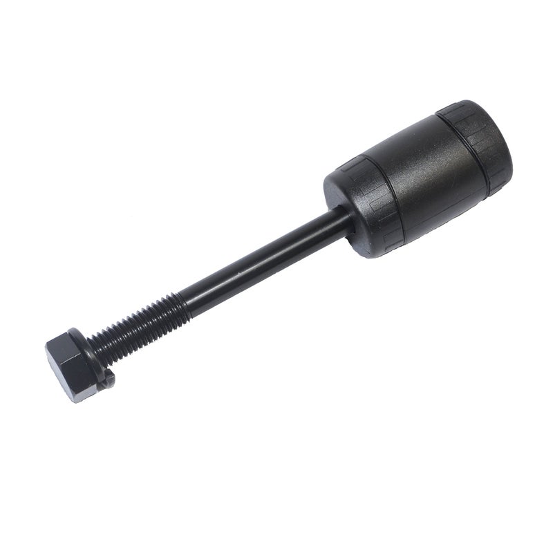 Advantage Heininger Advantage Threaded Hitch Bolt & Lock â€“ Replacement for Thule Snug Tite Hitch Lock, Anti-Rattle Device, Fits 1.25" Receivers, M12x1.75 Black Bolt, Secure Anti-Theft Design, Durable Lock Head - Image 1